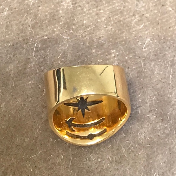 COPY - Pamela Love, NWOT, Galaxy Ring. Gold, size 6 - Picture 3 of 6